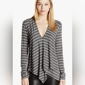 BCBGMAXAZRIA Women's Trishna Long-Sleeve Top, Size XS - More Like S
